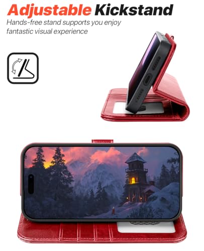Étui iPhone 17 Pro Max antichoc magnétique détachable avec blocage RFID - 5