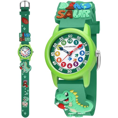 VTAIGE Kids Watch, Cute 3D Cartoon Toddler Watches, Waterproof Analog Learning-to-Tell-Time Watch with Soft Silicone Band – Fun Educational Gift for Boys & Girls Ages 3-8 by VTAIGE - Used condition - US$10.88