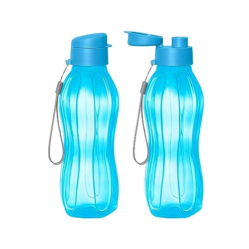 generic, Kit 10 Garrafas Squeeze Fitness Colors Sortidas 900ml 26Cm Com Bico SQ900T Western