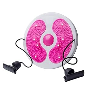 Twist oefenbord – oefenbord voor fitness, waist twister | Taille-twister, roterende schijf, buikspiertrainingsapparaat, taille-trainer, massagevoetzool, twistboard voor full body workout