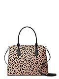 Kate Spade New York Darcy Graphic Leopard Large Satchel Shoulder Bag