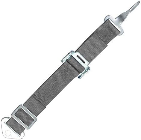 11396 Grey Crow Adjustable 2" Anti-Sub Crotch Belt Used With Latch Link Buckle
