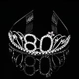 Zoom IMG-2 ottantesimo compleanno strass regina diadema Zoom IMG-2 ottantesimo compleanno strass regina diadema