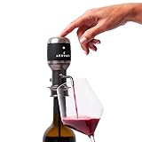 Aervana Select: Variable Electric Wine Aerator and Pourer/Dispenser - Air Decanter - Personal Wine Tap for Red and White Wine 750ml and 1.5l with Stand (New)