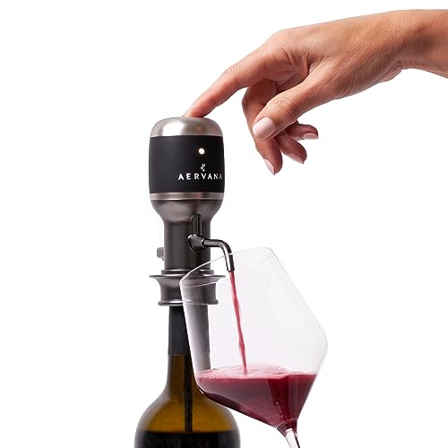 Aervana Select: Variable Electric Wine Aerator and Pourer/Dispenser - Air...