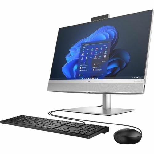 Image of HP EliteOne 840 G9 All-in-One Computer - Intel Core i7 13th Gen i7-13700 Hexadeca-core (16 Core) - 16 GB RAM DDR5 SDRAM - 512 GB M.2 PCI Express NVMe SSD - 23.8 inch Full HD 1920 x 1080 - Desktop