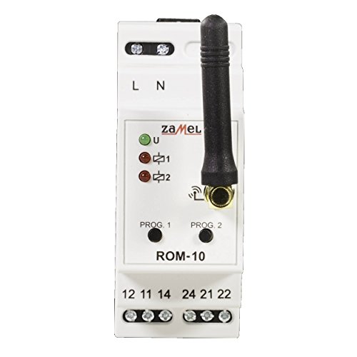 Receptor de radio exta Free 2 canales modular tipo componente ROM de 10 para automatizar 3