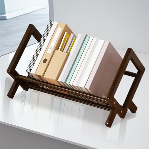 Étagère de rangement compacte et bibliothèque de bureau pour table de dortoir