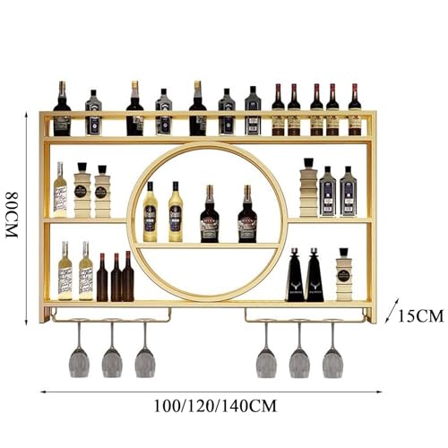 Présentoir à vin en fer avec étagères structure robuste noire - 4