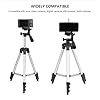Tygot Adjustable Aluminium Alloy Tripod Stand Holder for Mobile Phones & Camera, 350 mm -1020 mm, 1/4 inch Screw + Mobile Holder Bracket #1
