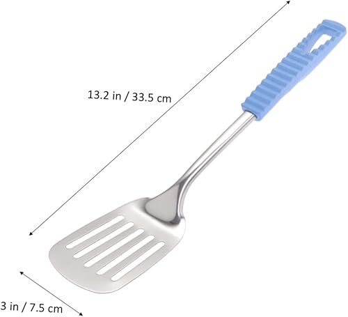 Miniatura 5 de KJHBV Mango de vacío Cuchara Utensilios de cocina Utensilios de cocina Mashing Patata Smasher Cuchara de cocina Utensilios de cocina Acero