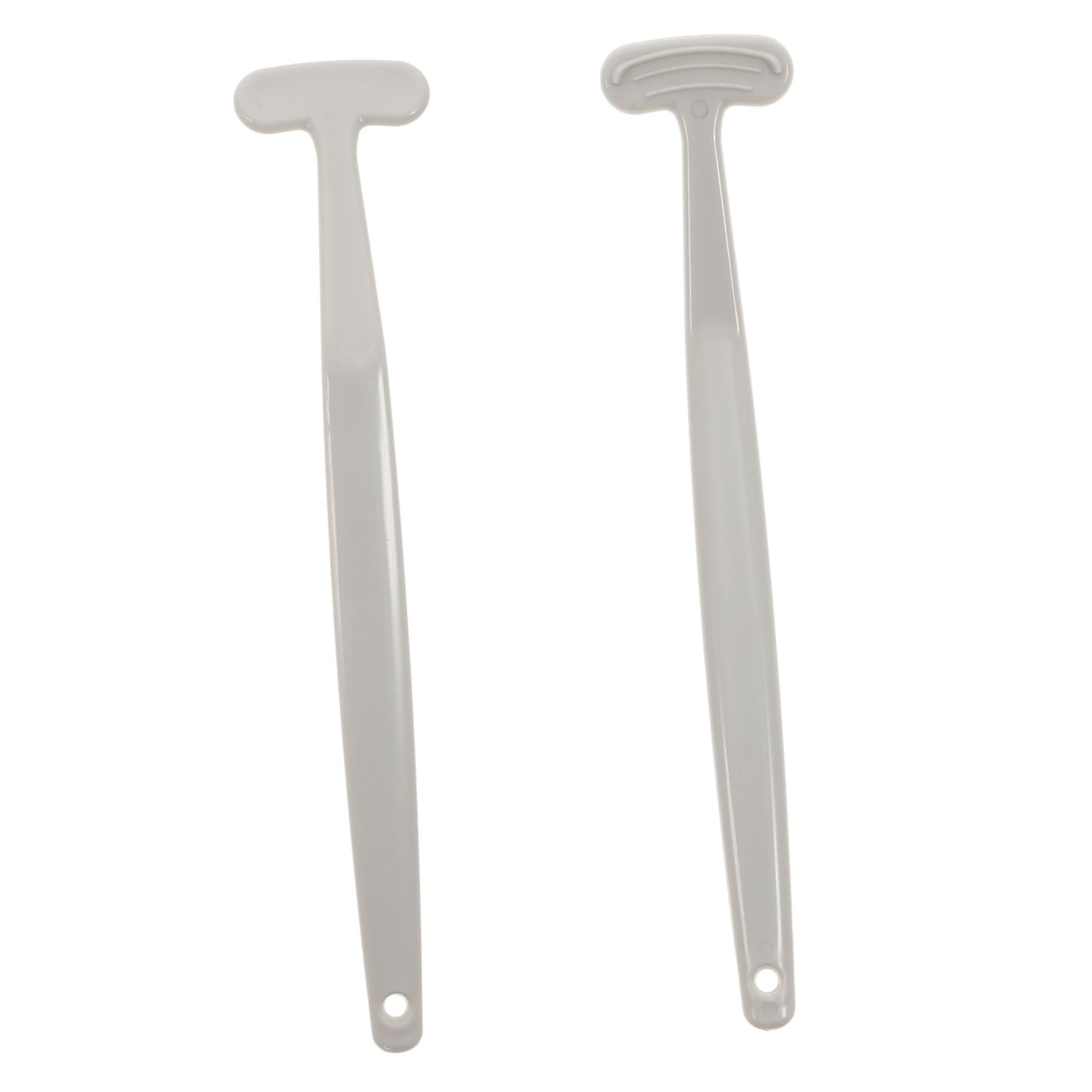 WOFASHPURET 2Pcs Brush Ergonomic Portable Oral Care for Fresh Breath and Mouth Cleaning Extra Wide Scraping Head for Easy Scraping