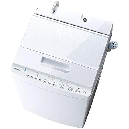 Amazon 東芝 全自動洗濯機 洗濯脱水7kg グランホワイト Aw 7d8 W 東芝 Toshiba 洗濯機 通販