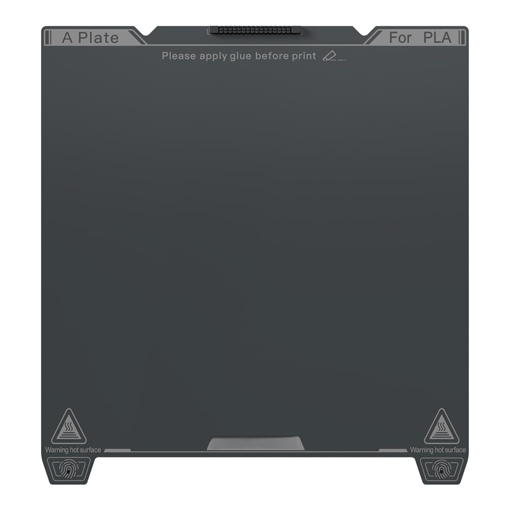 Plaque PEI lisse haute température 235x235mm pour retrait facile de modèle K1C