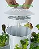 DPROOTS Hydroponic Tower Growing System，45 Pods Vertical Garden，Suitable for Indoor and Greenhouse, Grow Herbs and Vegetables，Houseplant Farming with Water Circulation and Automatic Timer #4
