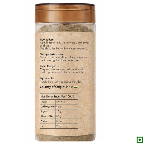 Image of Sorich Organics Ashwagandha Powder, 100 Gram