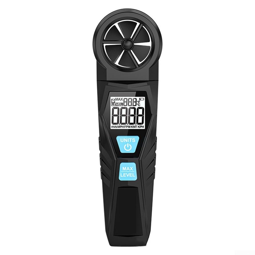 Anemómetro para ventilador giratorio, 17 cm, herramienta de flujo de aire