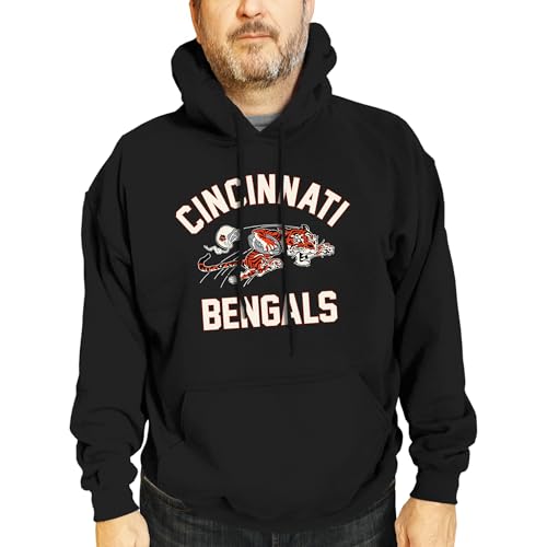 Team Fan Apparel NFL Adult Unisex Retro Gameday Ultra Soft Fleece Hooded Sweatshirt, Officially Licensed Football Hoodie