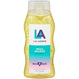 La Looks Gel #9 Mega Mega 20 Ounce (Yellow) (591ml) (6 Pack)
