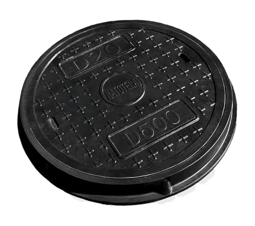NATOTELA GFK Schachtabdeckung Rund mit Rahmen DN450/570 B125 Schachtdeckel für Kanal Ø450/570 Robust Kanaldeckel für Fussgängezonen Höfe Garten Häuser Höfe Gehwege Entwässerungsschacht Gartenschacht NATOTELA GFK Schachtabdeckung Rund mit Rahmen DN450/570 B125 Schachtdeckel für Kanal Ø450/570 Robust Kanaldeckel für Fussgängezonen Höfe Garten Häuser Höfe Gehwege Entwässerungsschacht Gartenschacht