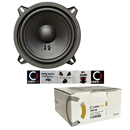 5 adesivi omaggio; Venduto singolarmente; Woofer Ciare da 13,00 cm di diametro (5
