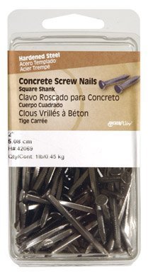 Bâton ongles 2,5 cm Hillman en acier 0,5 kg pour fixations