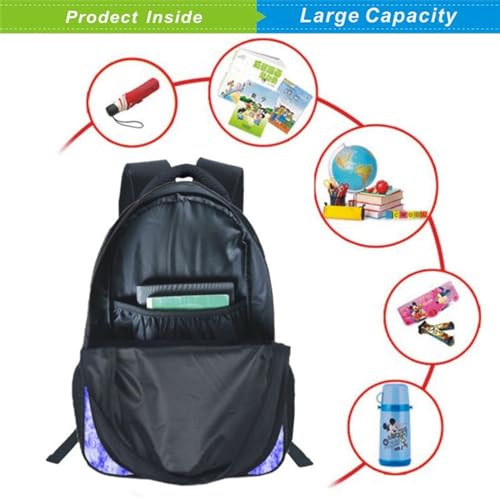 School Backpack Set for Girls Boys 3-in-1 Kids Teens Elementary Middle School Bookbag with Lunch Bag Pencil Case4