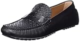 BOSS Herren Driver_Mocc_napr Moccasin, Black1, 43 EU