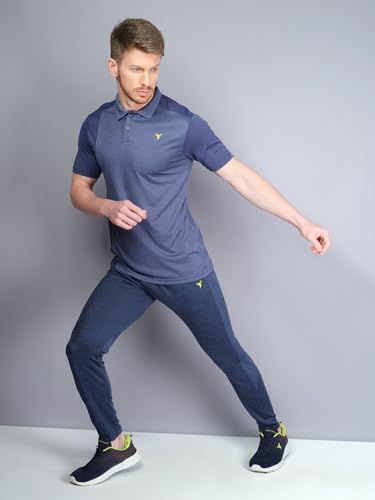 Image of TECHNOSPORT Men's Slim Fit Active T-Shirt - (MTP537 P) Pack of 1