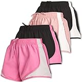 Picture of Ultra Performance Women's Running Shorts 4-Pack Athletic Workout Gym Shorts for Women, with Brief Liner