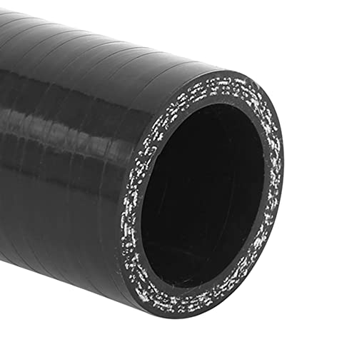 X AUTOHAUX 30mm ID Nero Dritto Tubo Silicone