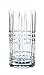 Nachtmann Square 12-Piece Drinkware Set – Lead-Free Crystal Glasses, Highball & Lowball Design, Elegant Glassware for Cocktails & Whiskies, Bar, Restaurant & Home Entertaining, Gifts