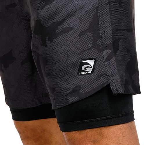 LAGUNA Men's Dot Camo Ultimate Swim Shorts3