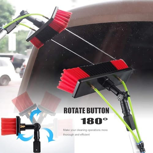 Kit de perche télescopique à eau de 3 à 12 m avec brosse professionnelle - 3
