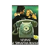 Cooles 70er Retro Tschechisches Filmplakat Dirty Hands Les Innocents Aux Netzverkauf, Französischer Film, Romy Schneider, Rod Steiger, Leinwand Poster Wandkunst Dekor Druck Bild Gemälde für Wohnen R