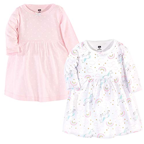 Image of Hudson Baby Girl's Cotton Dresses