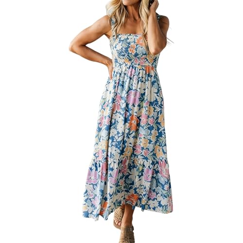 Robe d'été romantique au style bohème floral pour illuminer vos événements