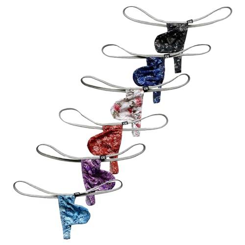 Men's Sexy Printed Thong Underwear