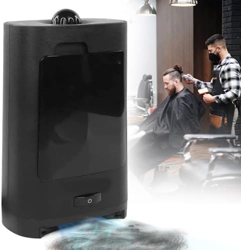Barbershop Electric Trash Can, Hairdressing Salon Vacuum Cleaner with LED Indicator Light, Broken Hair Function and Element Filtration, Touchless Stationary Vacuum Cleaner