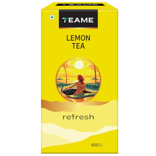 Image of TE-A-ME Lemon Tea - 100 Tea Bags | Tea Bags 100 (Envelope)