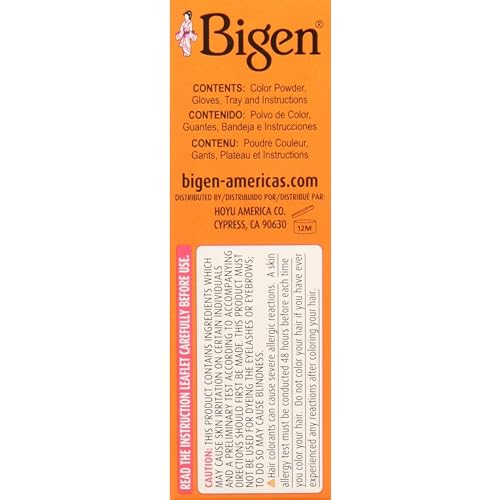 Bigen Powder Hair Color #58 Black Brown 0.21oz (3 Pack)