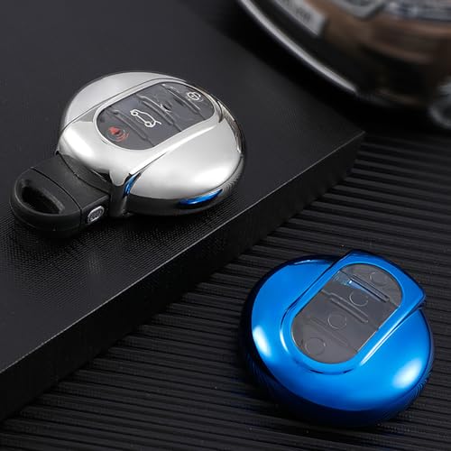 Coque de clé Mini Cooper TPU souple étui protection télécommande transparent