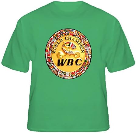 Men's WBC Boxing Championship Belt Boxing T Shirt Small Irish Green