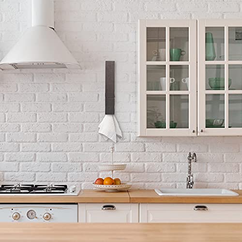 2 Pieces 12 Inch Jumbo Clothespin Wooden Clothespin Towel Holder Giant Wooden Clothes Pins Large Wooden Clothes Clips With Spring (Dark Color) #TOP1