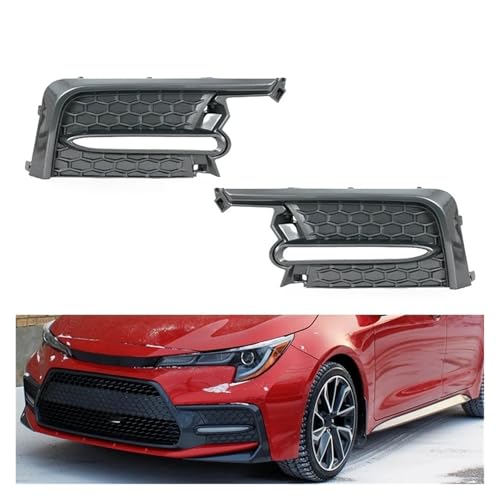Grille phare antibrouillard avant Corolla berline 2020 cache pare-chocs - 2