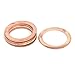 Aexit 5pcs 24mmx32mmx1.5mm Quality Parts Copper Flat Ring Sealing Crush Washer Gasket Model:92as503qo678