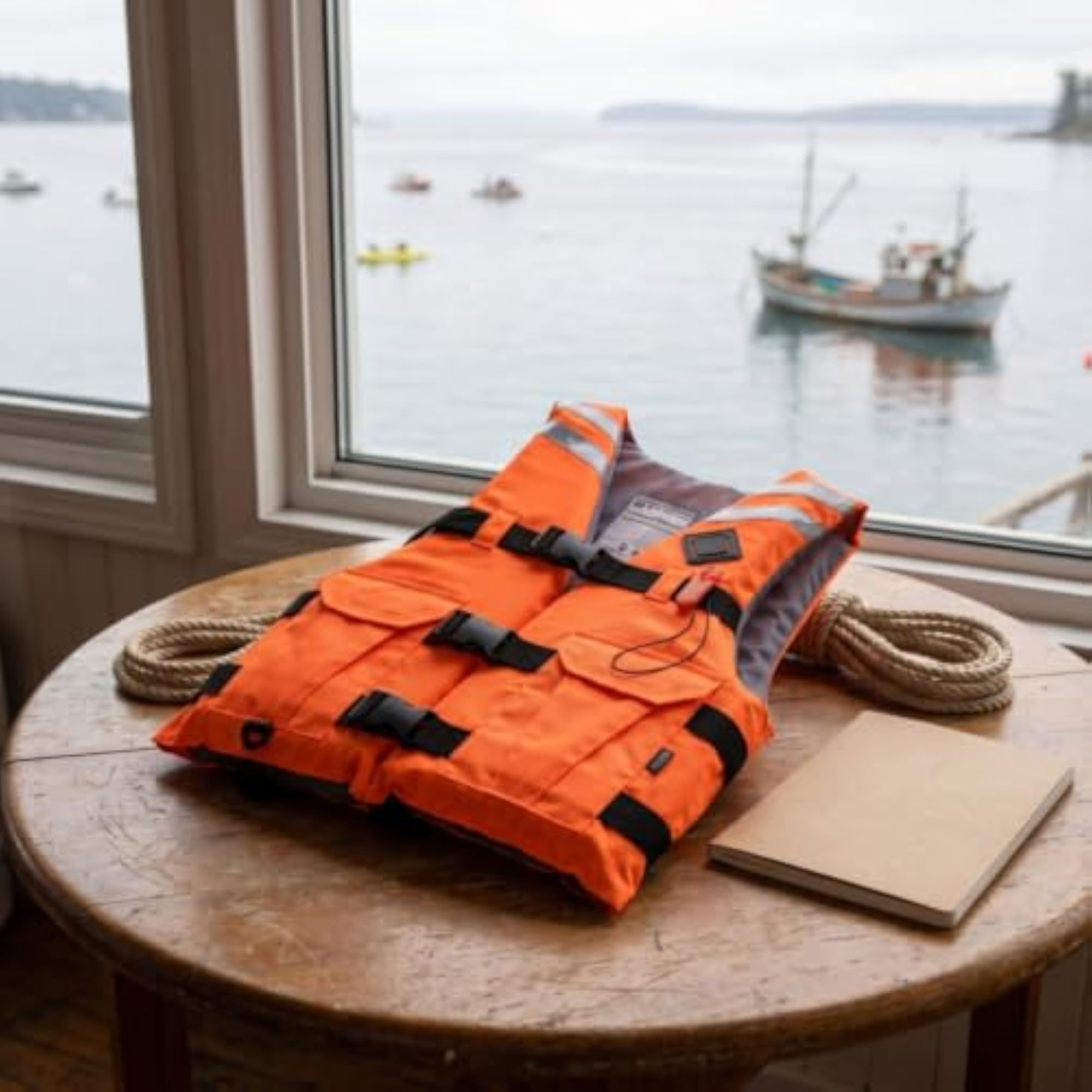 Adjustable Buoyancy Life Vest, Sleeveless Life Jacket