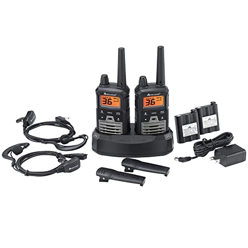 Midland T290VP4 High-Powered GMRS Two-Way Radios | Long-Range Communication with 36 Channels & 121 Privacy Codes | Durable, Water-Resistant Design for Outdoor Adventures