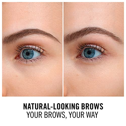 Rimmel London Brow This Way Professional Eyebrow Pencil, Long-Wearing, Highly-Pigmented, Built-In Brush, 001, Dark Brown, 0.05oz - Thumbnail 4