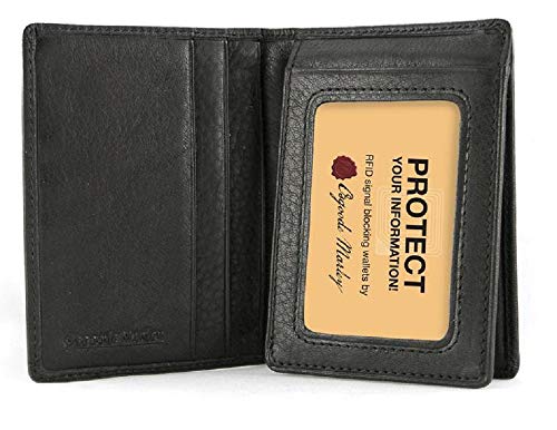RFID Flipfold Mens Leather Wallet Expresso